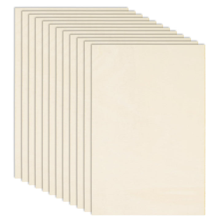 Lindenholzplatten (36 Stück, 200x300x2 mm) 36 Stücke 200x300x2 mm, 36 Stücke 200x300x2 mm