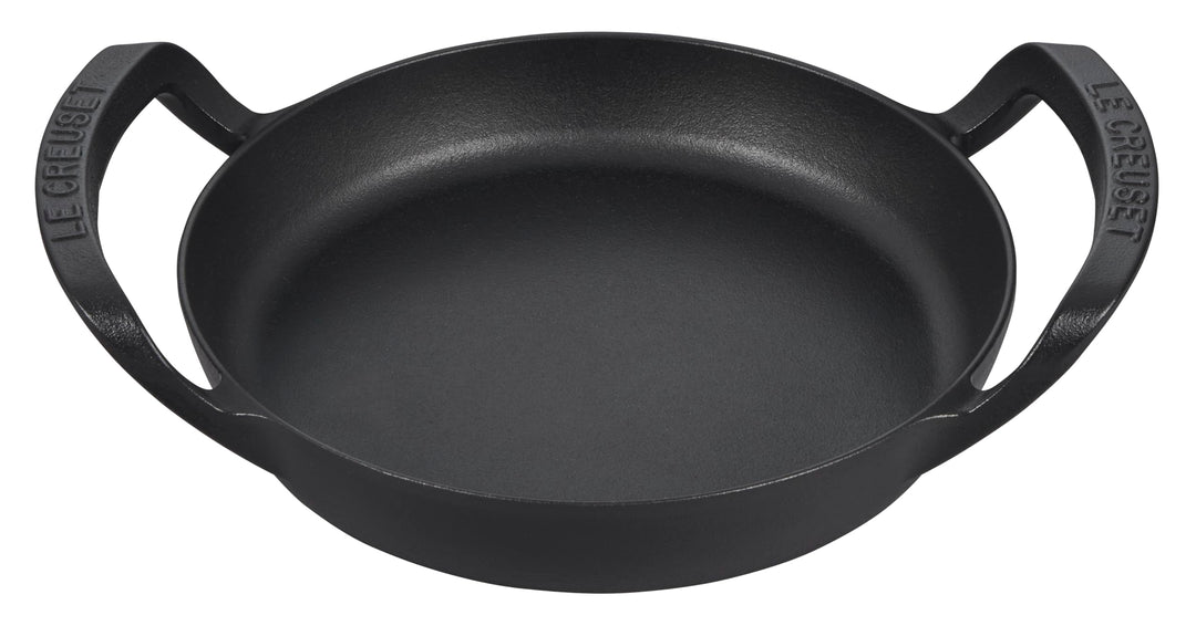 LE CREUSET Gusseisen-Grillpfanne, rund, für den Aussenbereich Bratpfanne, Bratpfanne