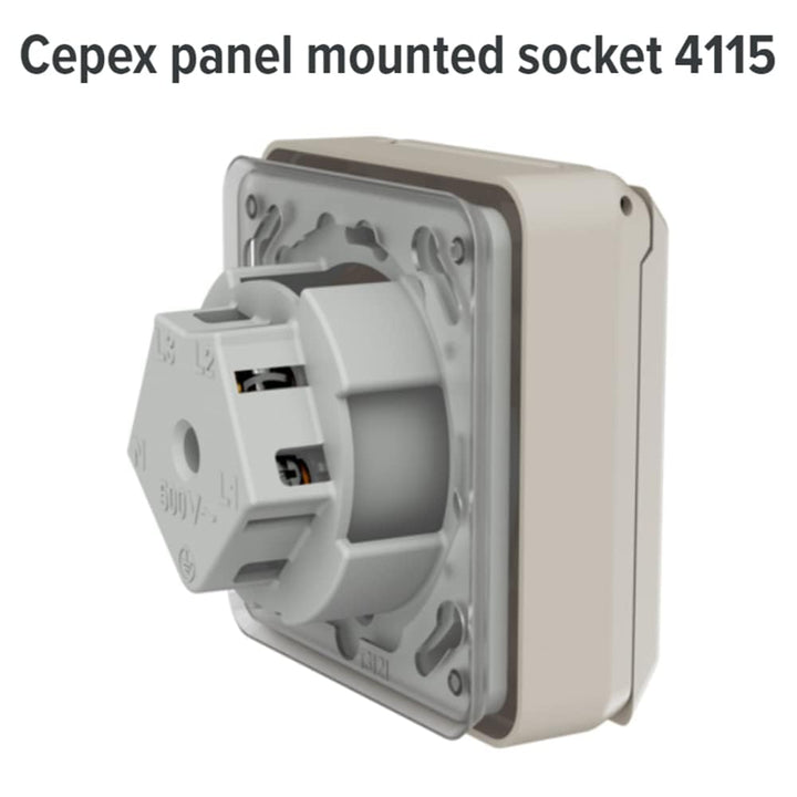 CEE-ANBAUDOSE IP44 16A5P MENNEKES 4115