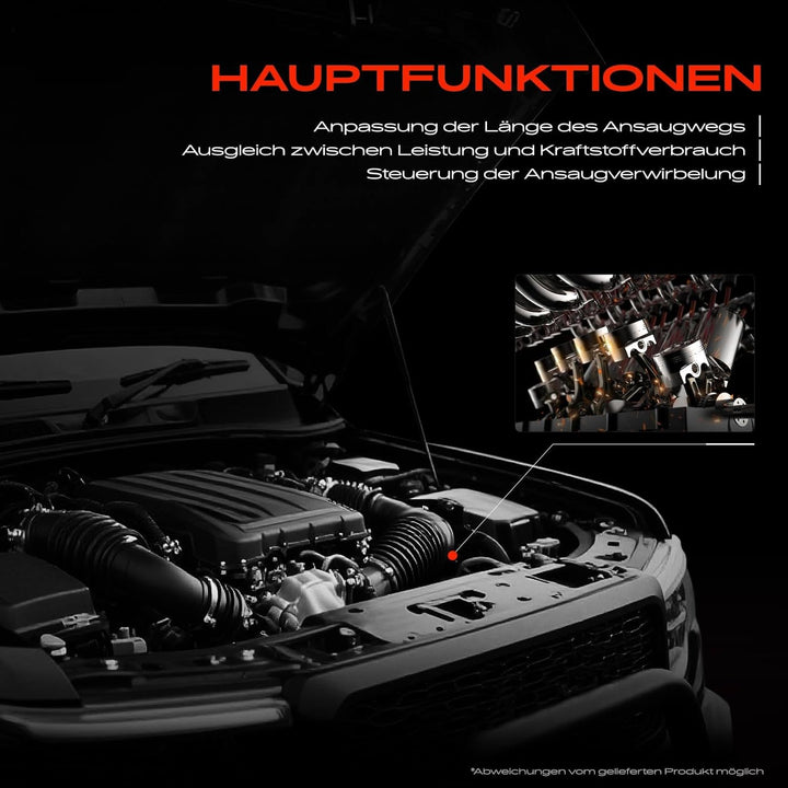 Ventil Luftsteuerung Ansaugluft für 3er E46 5er E39 E60 E61 X3 E83 Z3 Roadster E36 Z4 Roadster E85 2