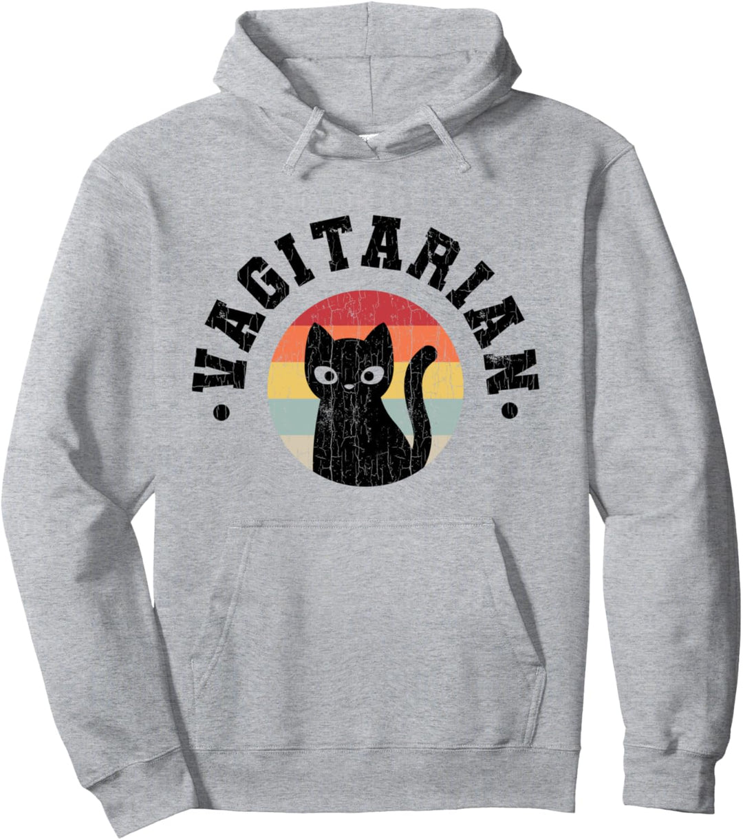 Vagitarisches Geschenk LGBT Lesbisch Erwachsene Humor Pullover Hoodie