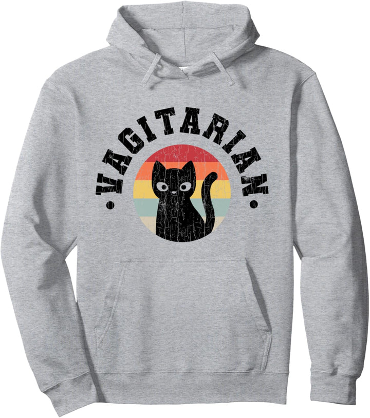 Vagitarisches Geschenk LGBT Lesbisch Erwachsene Humor Pullover Hoodie