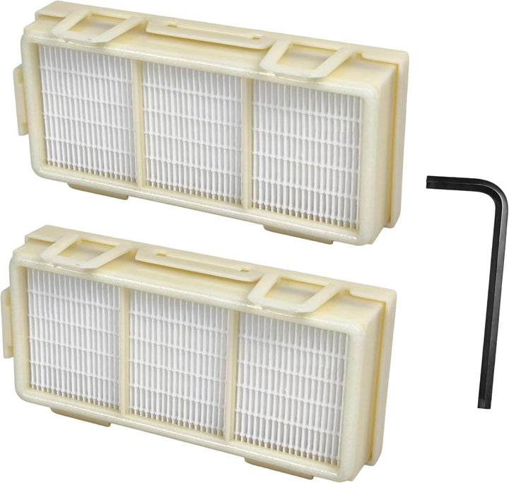 vhbw 10x HEPA Filter kompatibel mit Dyson Airblade V HU02 | AB12 Händetrockner - H13, Gelb