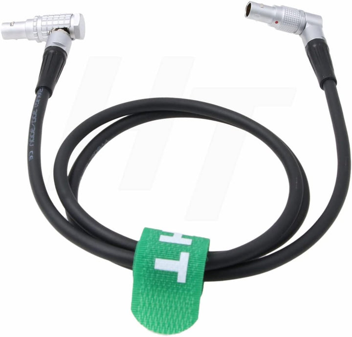 HangTon Stromkabel für Z CAM E2-F6 E2-F8 E2-S6 Kamera drehbar 2-polig auf Tilta Nucleus M 7-polig re