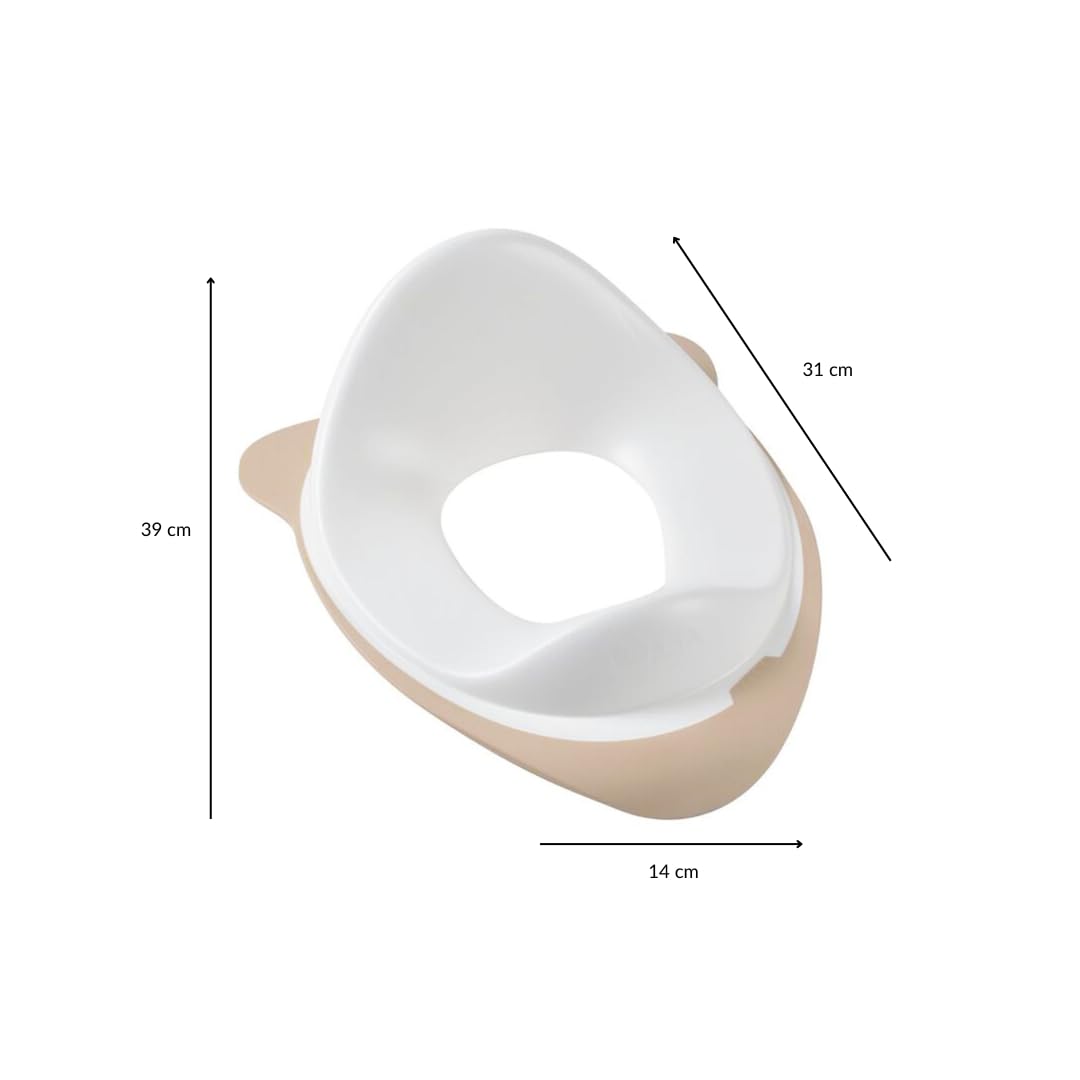 BÉABA, WC-Sitzverkleinerer, Kinder Toilettensitz, mit Haken zur Befestigung, ergonomisch, rutschfest