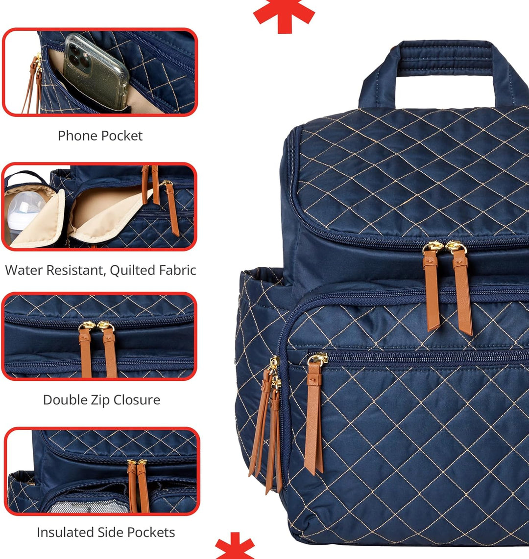 Skip Hop Wickeltaschen-Rucksack Navy, Navy