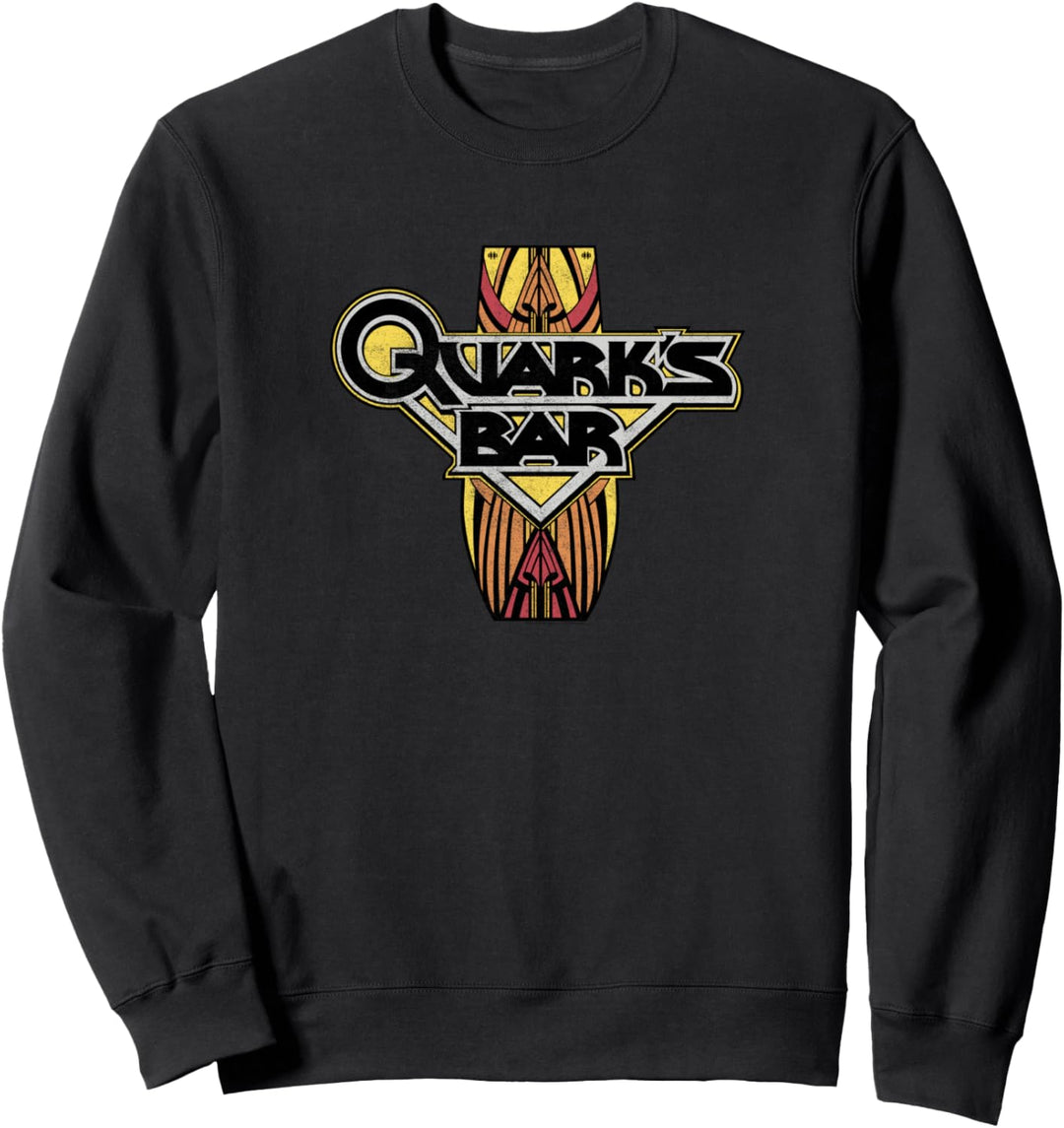 Star Trek DS9 Quark's Bar Vintage Logo Sweatshirt