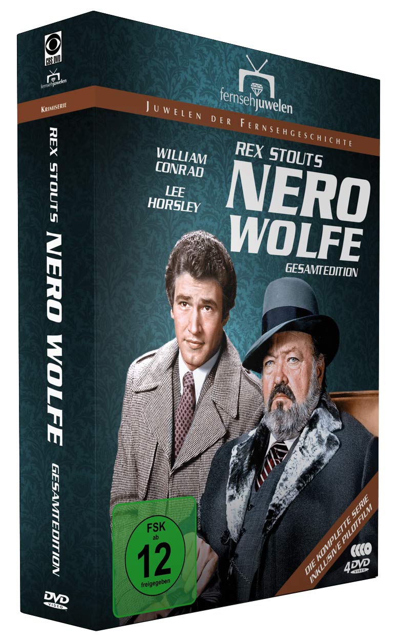 Nero Wolfe - Gesamtedition: Alle 14 Folgen plus Pilotfilm (Fernsehjuwelen) [4 DVDs], DVD
