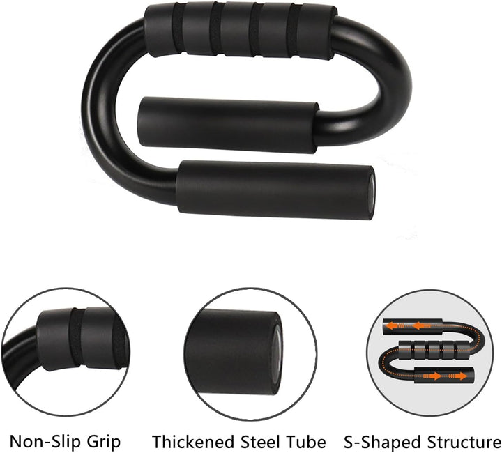 1 Paar Liegestützgriffe, Push Up Stand Bars, Pushup Handles Griffe, Mit Griff, Rutschfeste, Maximale