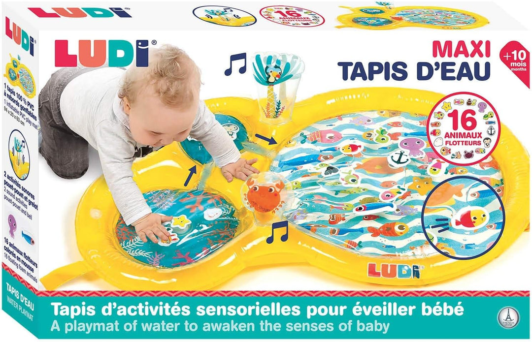 Ludi 30078 Teppich, Mehrfarbig, Large Fisch, Fisch