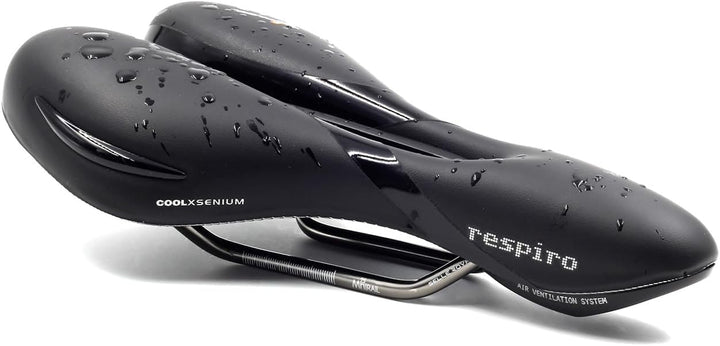 Selle Royal Atem Sport Athletic Sattel für Herren 25,6 x 22,7 cm Schwarz, 25,6 x 22,7 cm Schwarz