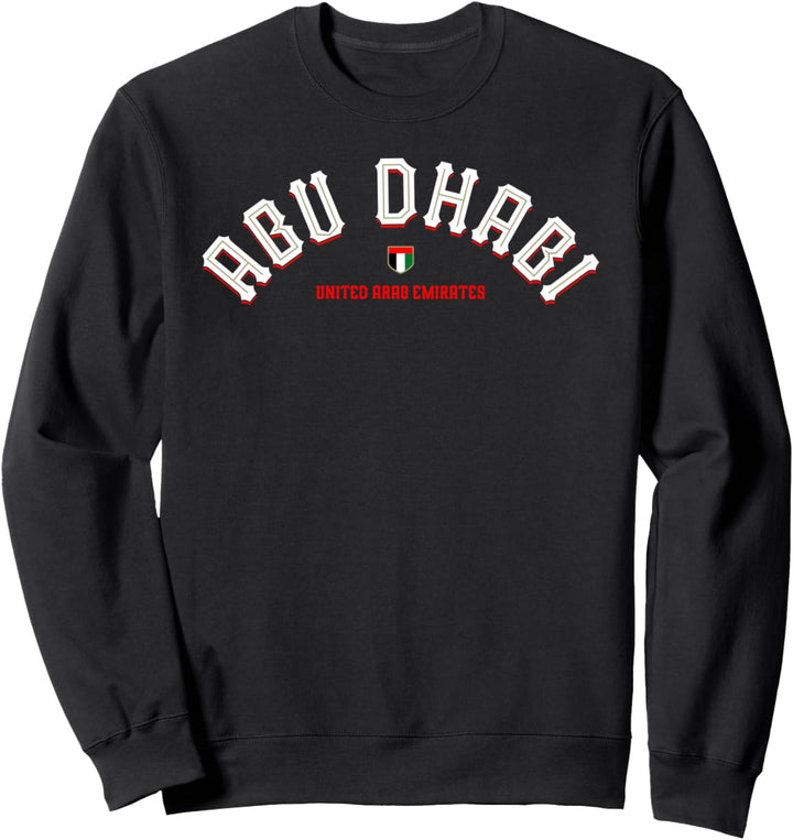 Abu Dhabi Vereinigte Arabische Emirate Travel UAE Vintage Sweatshirt