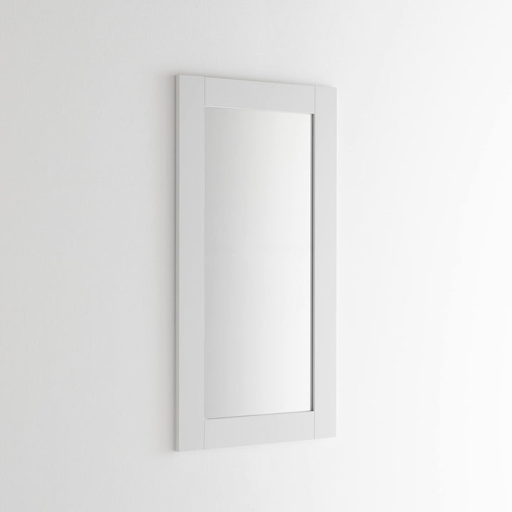 ARHome Wandspiegel, 126 x 66 cm, Weiss Matt, Spiegel, Made in Italy Weiss Matt 126 x 66, Weiss Matt