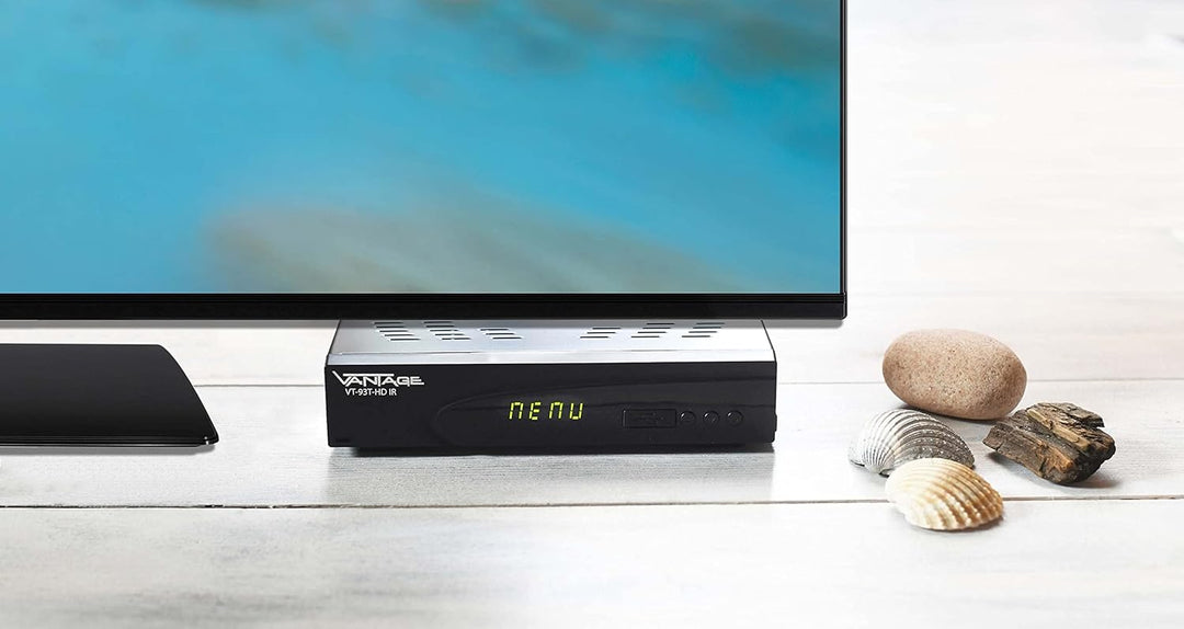 Vantage VT-93 DVB-T2 Receiver für Italien (Italienische Menüführung, Sender in HD, PVR Ready, Digita