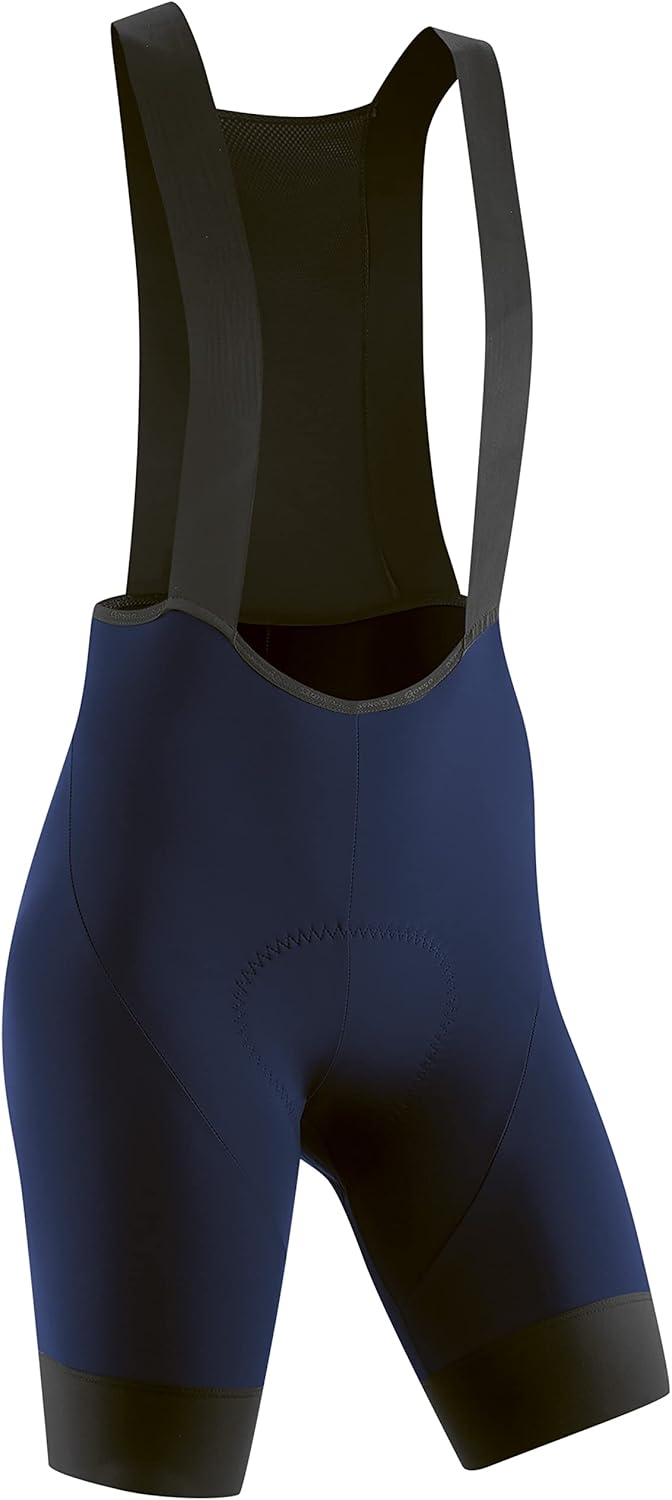 Gonso SQlab GO Bib W, Kurze Damen Träger-Radhose, Tights mit ergonomischem SQlab Sitzpolster, Innova