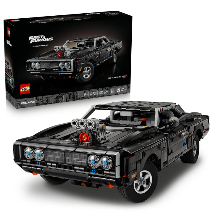 LEGO Technic Fast and Furious Dodge Charger R/T Auto - Modellbau Auto für Erwachsene - Sammlerset mi