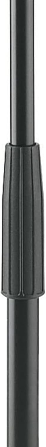 K&M 21090 Mikrofonstativ Schwarz Stahl, Schwenkarm, bis 74,5 cm ausziehbar - 90-160 cm Höhe - 3/8“ G