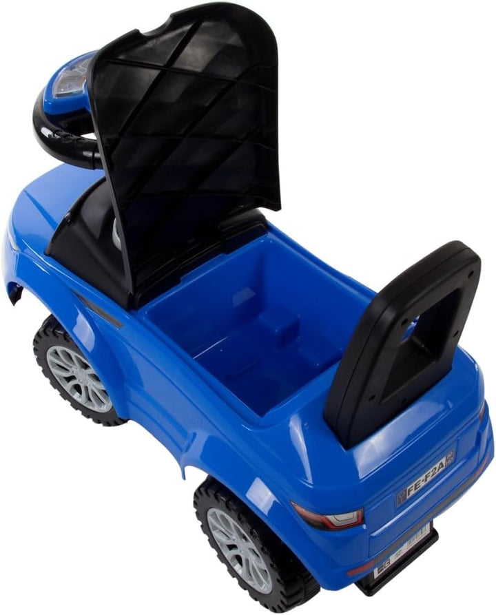 Rutschauto ab 1 Jahr, Kinderauto ab 12 Monaten, Baby Auto, Lauflernhilfe mit Hupe und Motorengeräusc