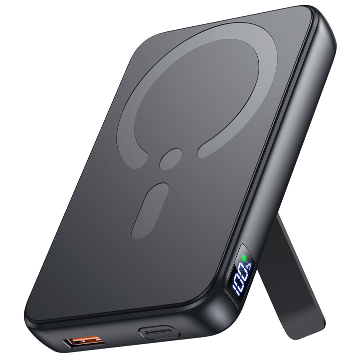 Powerbank für Magsafe, Magnetische Power Bank 12000mAh mit PD 22.5W, Schnellladung Kabelloses Powerb