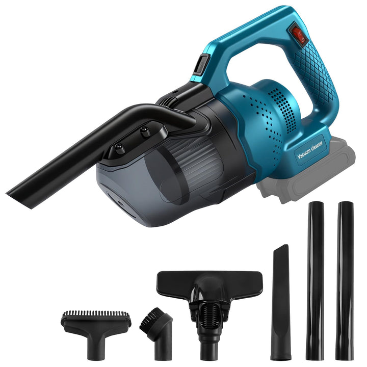 Akku Handstaubsauger Kompatibel mit Makita 18V Batterie, 16KPa 4-in-1 Multifunktionaler Staubsauger,
