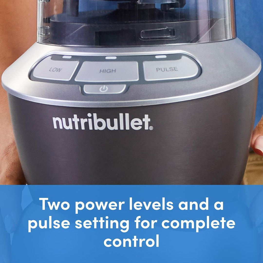 nutribullet Blender 1,6 l Krug mit 2 Geschwindigkeiten und Puls-Nährstoffextraktionstechnologie, Kun
