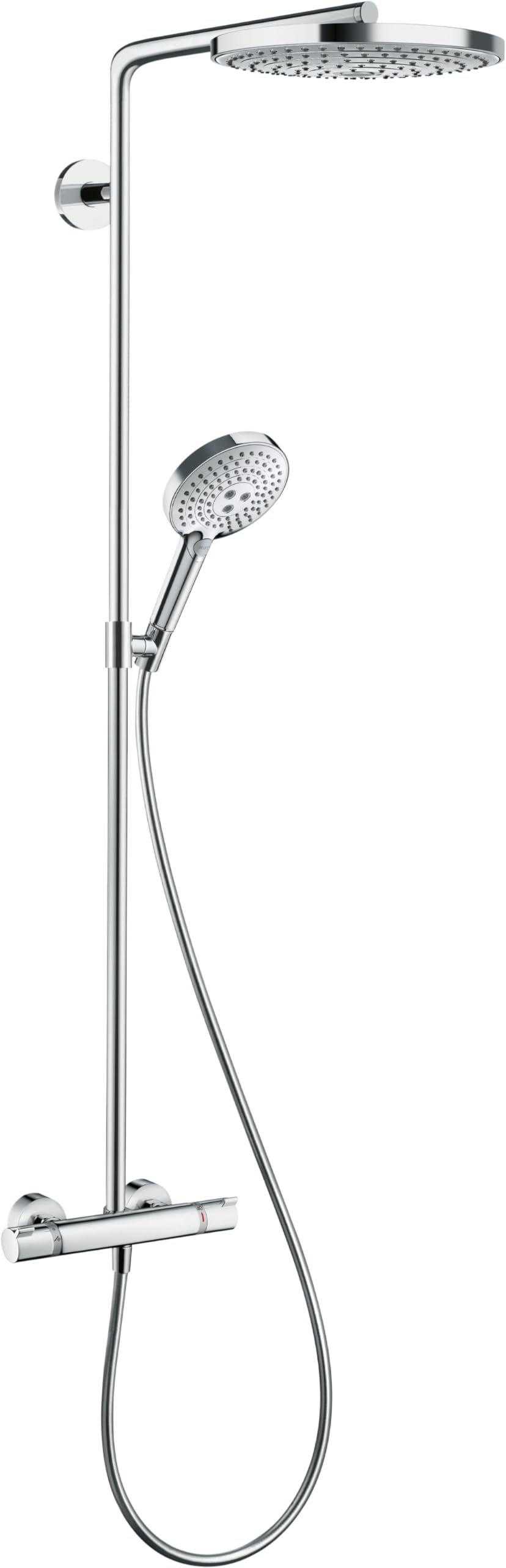 hansgrohe Raindance Select S 240 Duschsystem (2 Strahlarten) Chrom Chrom Kopfbrause mit 2 Strahlarte