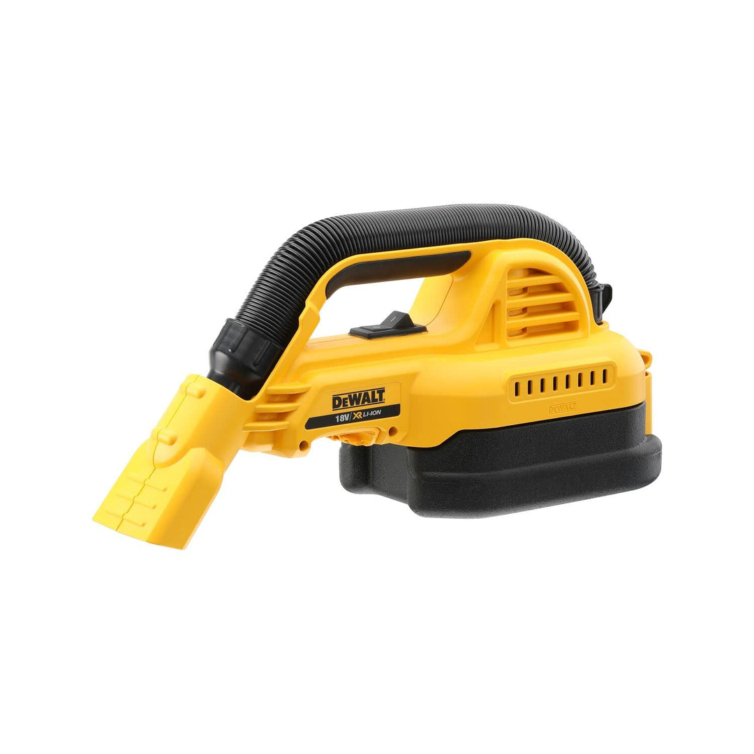 DeWalt Akku-Handsauger/ Handsauggerät (18 Volt, Hepa-Hochleistungsfilter, ergonomisch gu mmierter Gr
