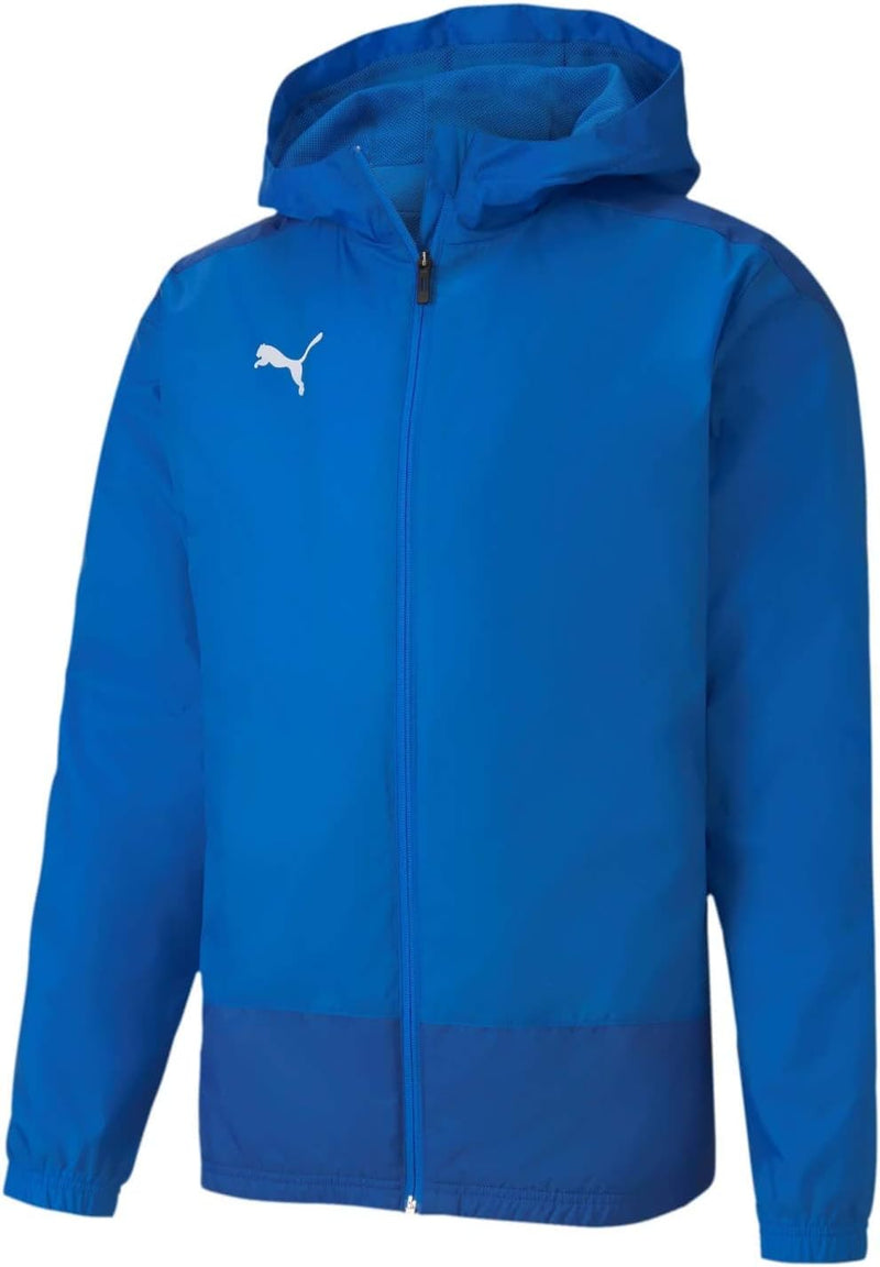 PUMA Herren, teamGOAL 23 Training Rain Jacket Trainingsjacke Electric Blue Lemonade-Team Power Blue