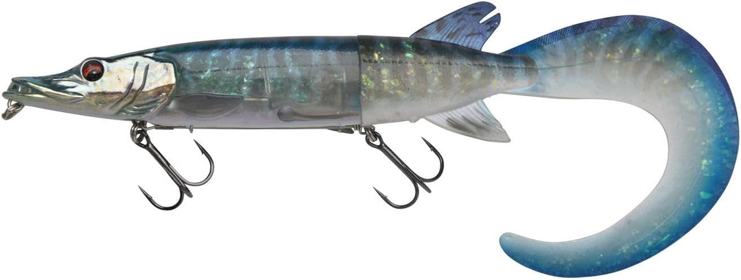 Savage Gear 3D Hybrid Pike 17cm 47g Blue Pike Gummifisch 47 Pike, 47 Pike
