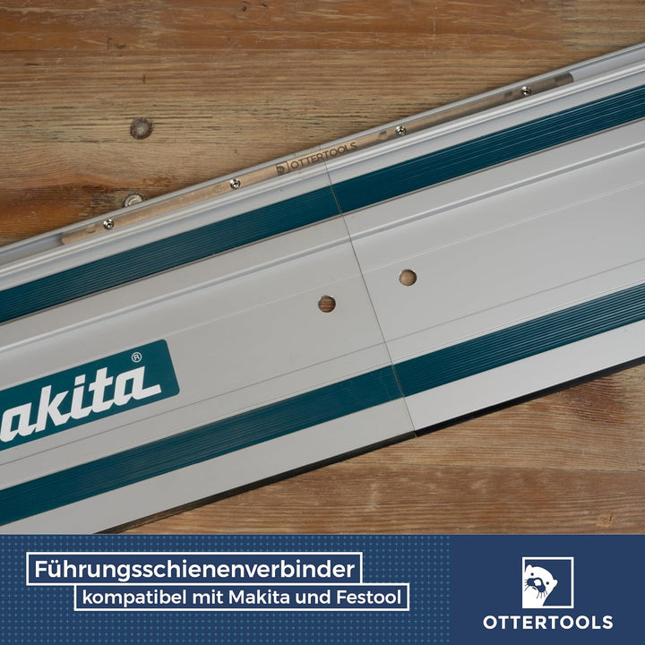 FSV Führungsschienenverbinder 4er Set – Edelstahl, selbstzentrierend durch konische Kanten – Kompati
