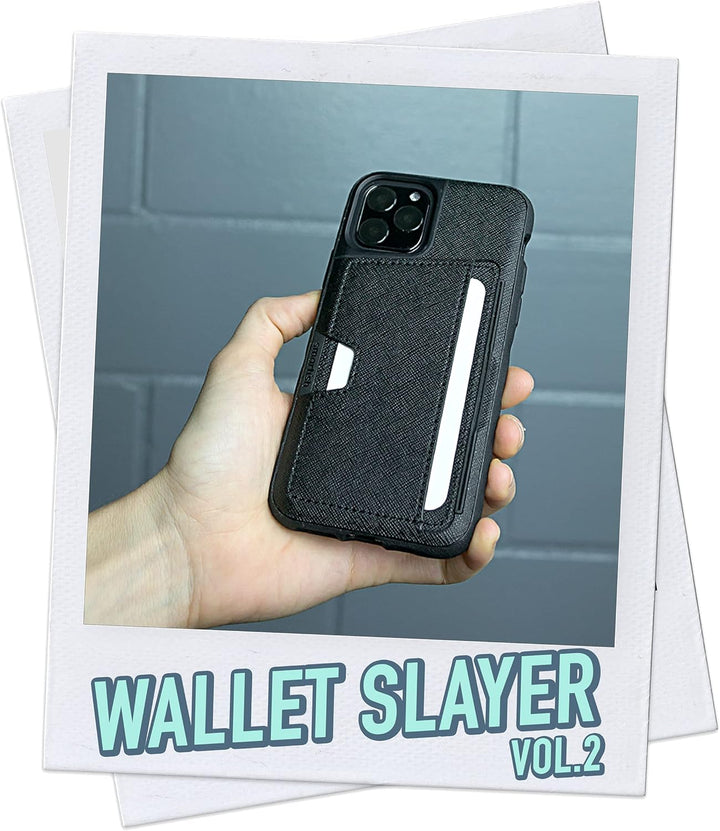 Smartish Apple iPhone 11 Pro (5.8") Wallet Hülle - Wallet Slayer Vol.2 [Schlanke Handyhülle mit Kick