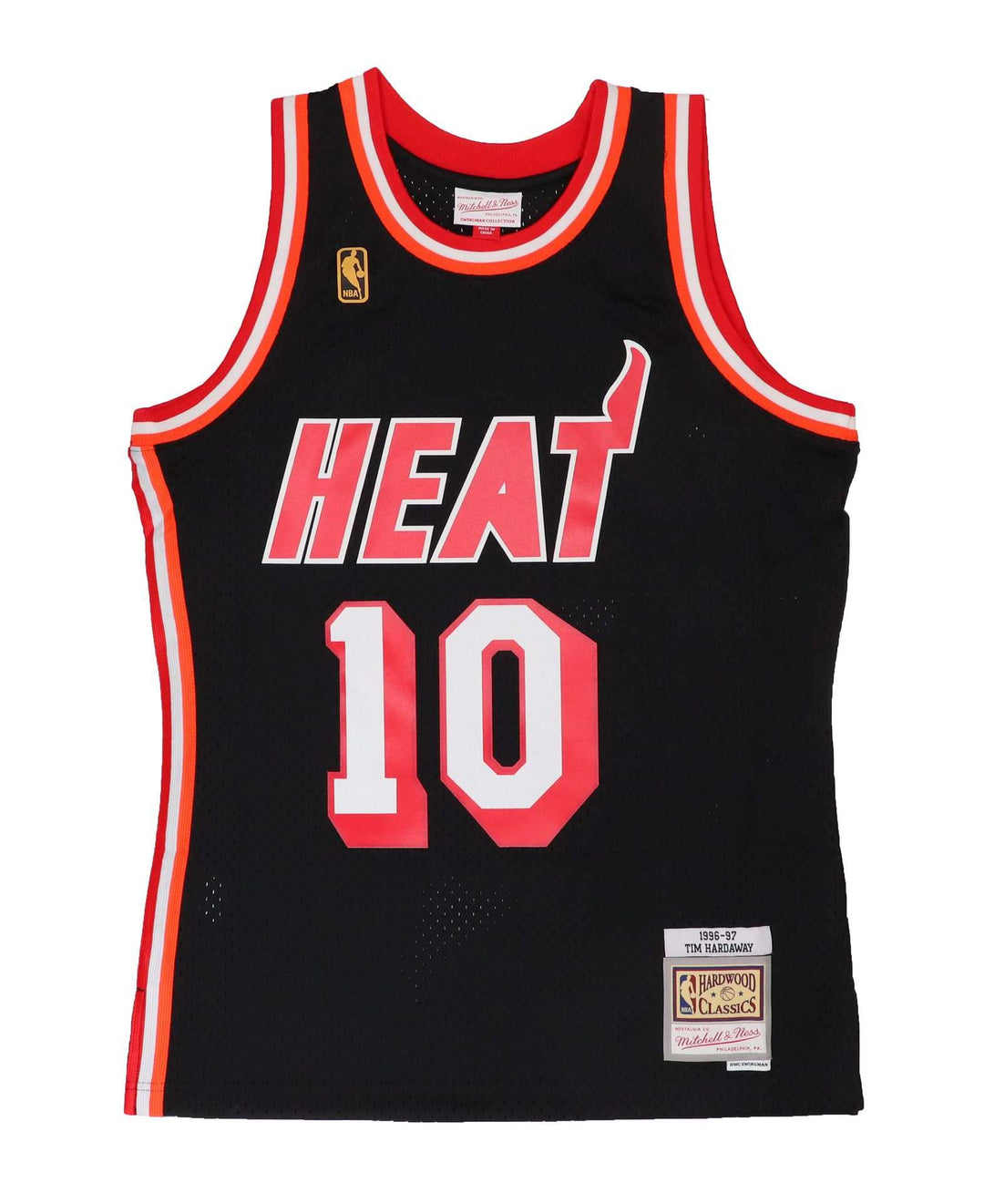 Mitchell & Ness NBA Miami Heat Tim Hardaway Trikot Herren S Heat-black-26585, S Heat-black-26585
