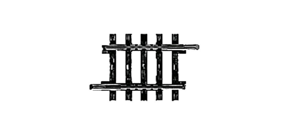 Märklin 2208 - Gleis ger. 35,1 mm, Inhalt 10 Stück