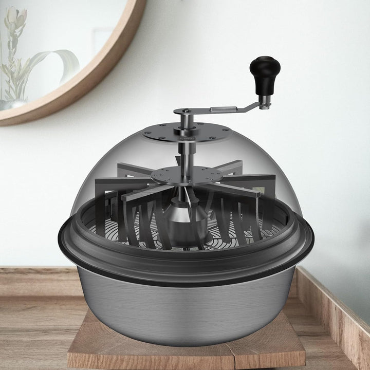 AC Infinity Bud Leaf Bowl Trimmer 40,6 cm, klare Sichtbarkeit Kuppel mit scharfen Edelstahlklingen,