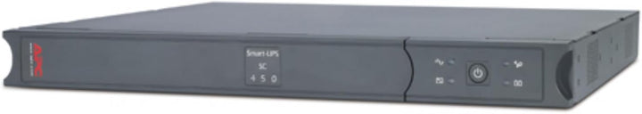 APC Smart-UPS SC - SC450RMI1U - Unterbrechungsfreie Stromversorgung 450VA (Rack Montage 1U, Line Int