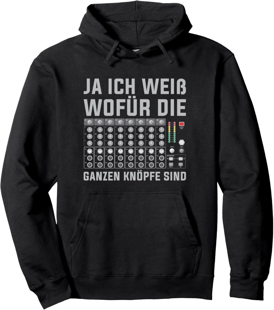 Tontechniker FOH Tonmeister - Sound Audio Engineer Pullover Hoodie