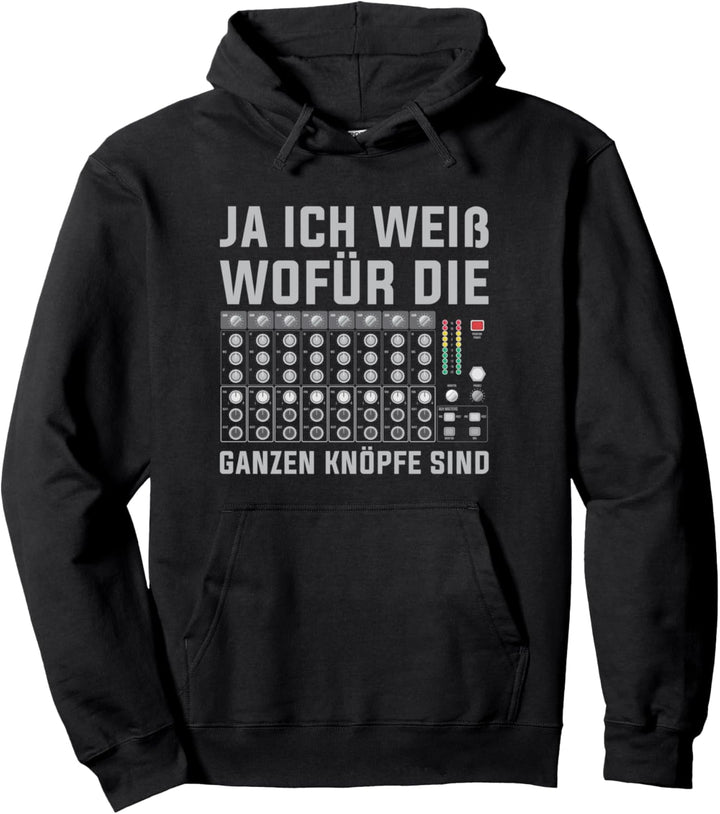 Tontechniker FOH Tonmeister - Sound Audio Engineer Pullover Hoodie