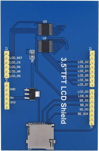 TOPINCN 3,5 Zoll TFT LCD Bildschirm Modul 480x320 Auflösung HD Unterstützung für MEGA 2560 Board DIY