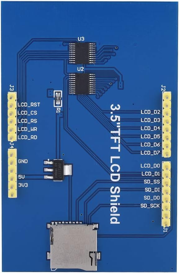 TOPINCN 3,5 Zoll TFT LCD Bildschirm Modul 480x320 Auflösung HD Unterstützung für MEGA 2560 Board DIY