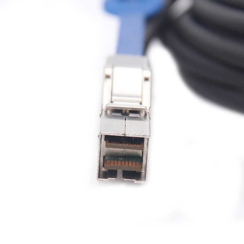 10Gtek® 12G External Mini SAS HD SFF-8644 zu SFF-8644 Kabel, 0.5-Meter(1.65-ft) 0.5m SFF-8644 zu SFF
