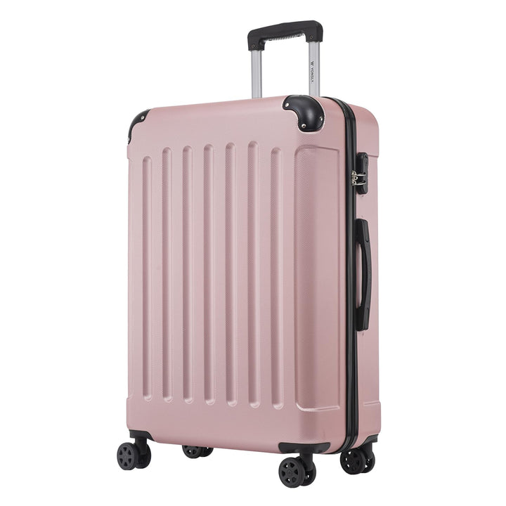 Trolley Koffer Suitcase, Reisekoffer, Rollkoffer Handgepäck, Hartschalenreisekoffer mit 4 Rollen 360