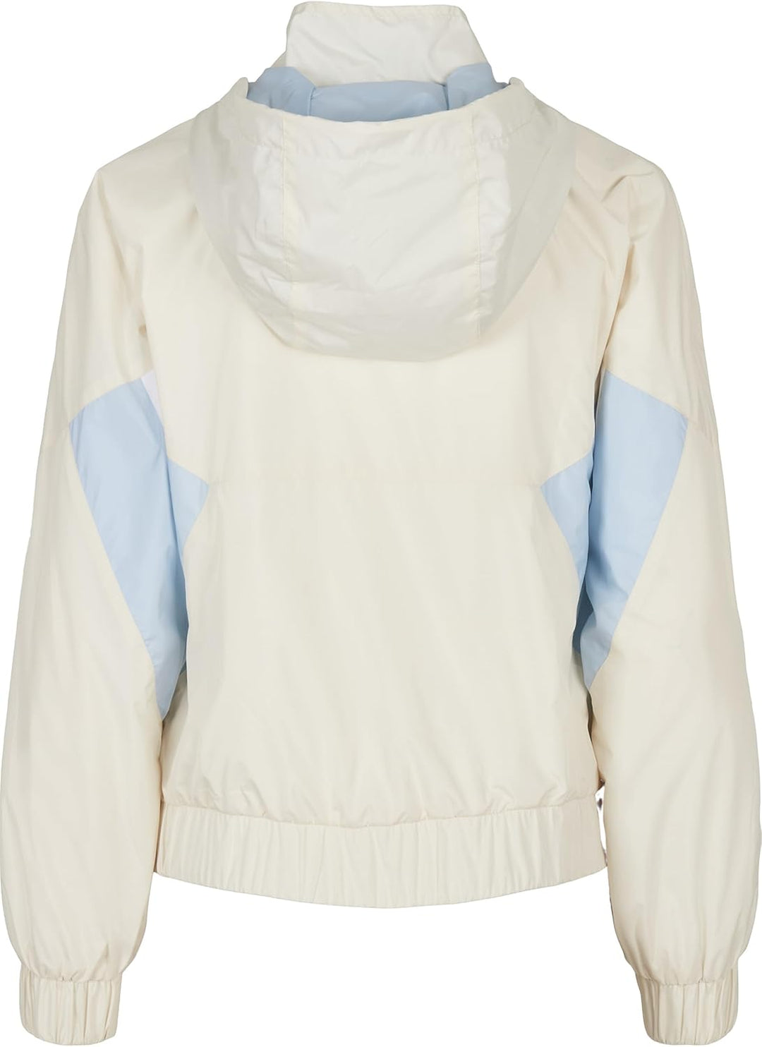 STARTER BLACK LABEL Damen Ladies Starter Colorblock Halfzip Windbreaker, Palewhite/Icewaterblue