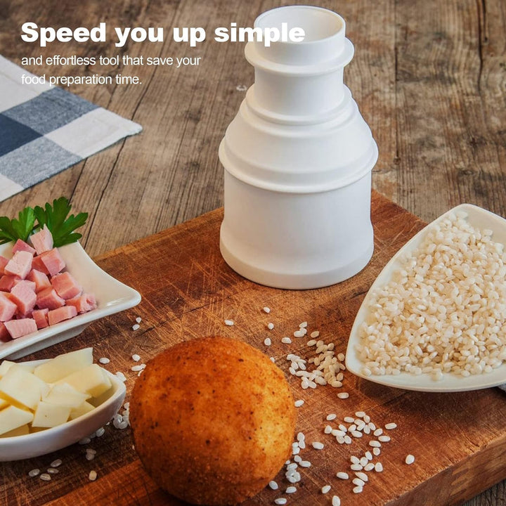 2 Stück 160g Arancini Maker Mould, Rice Ball Diy Mould, Multifunktionale Pressform für Reisbällchen,