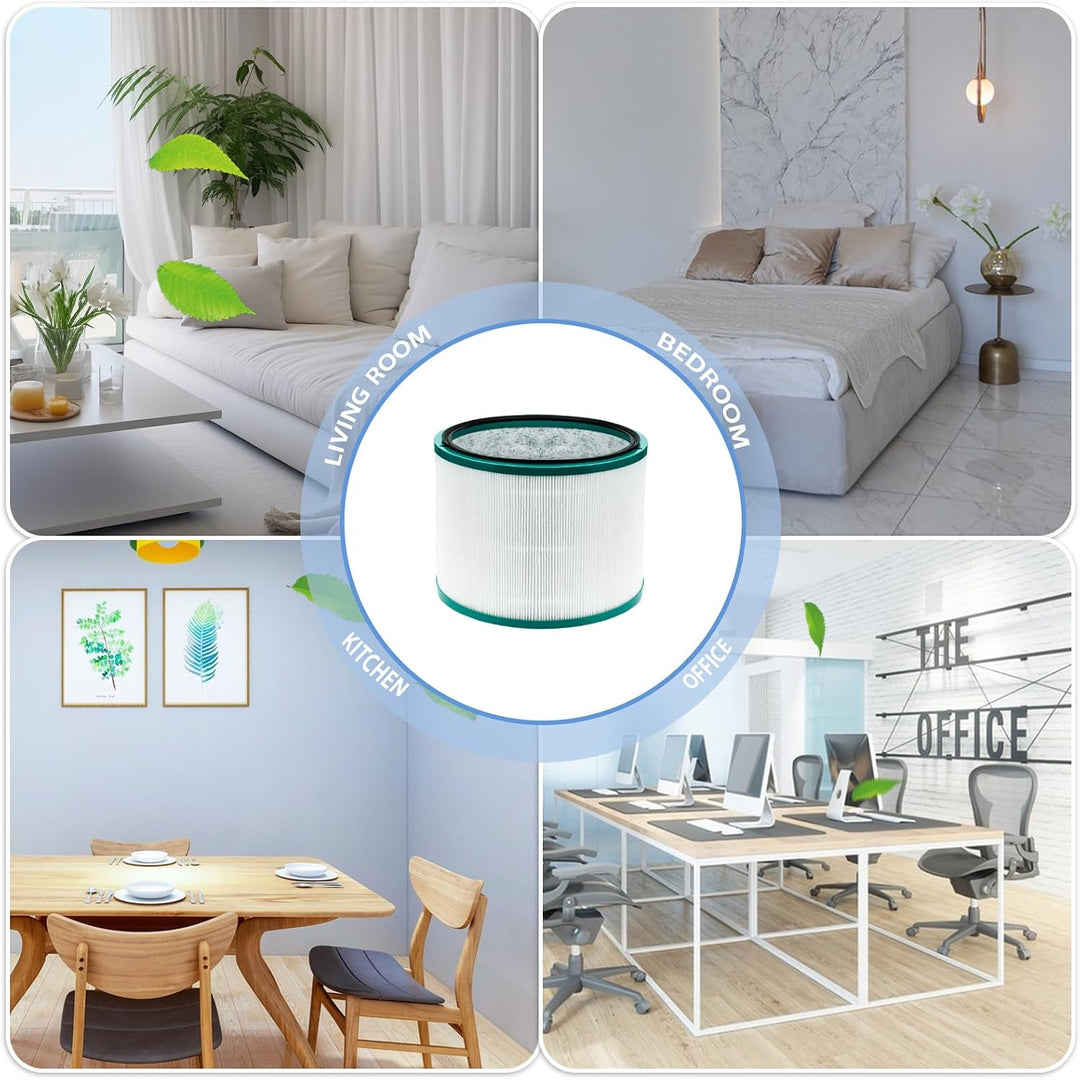 Ersatz HEPA Filter Kompatibel mit Dyson HP03 DP01 DP03 HP02 HP01 HP00 Pure Hot + Cool Link Reinigen