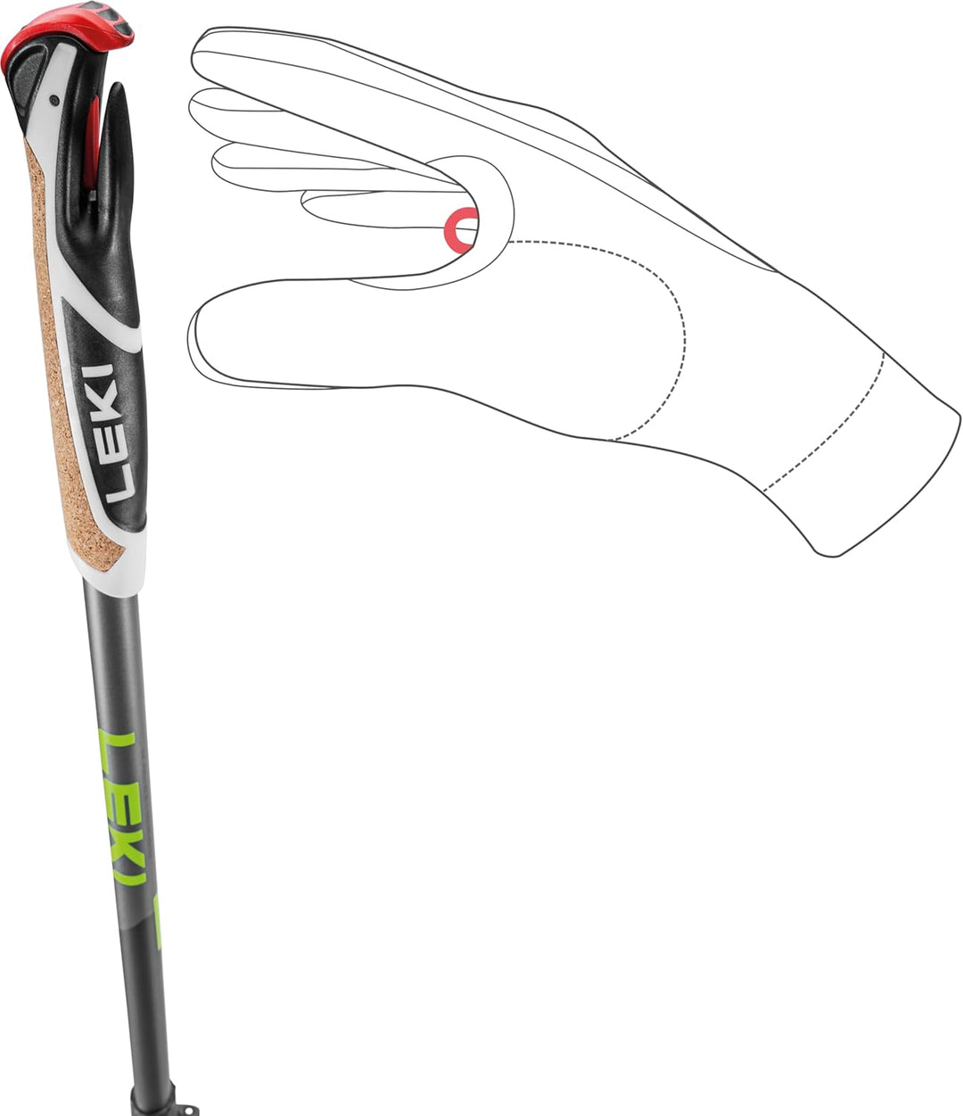 LEKI Spin Shark SL Stöcke