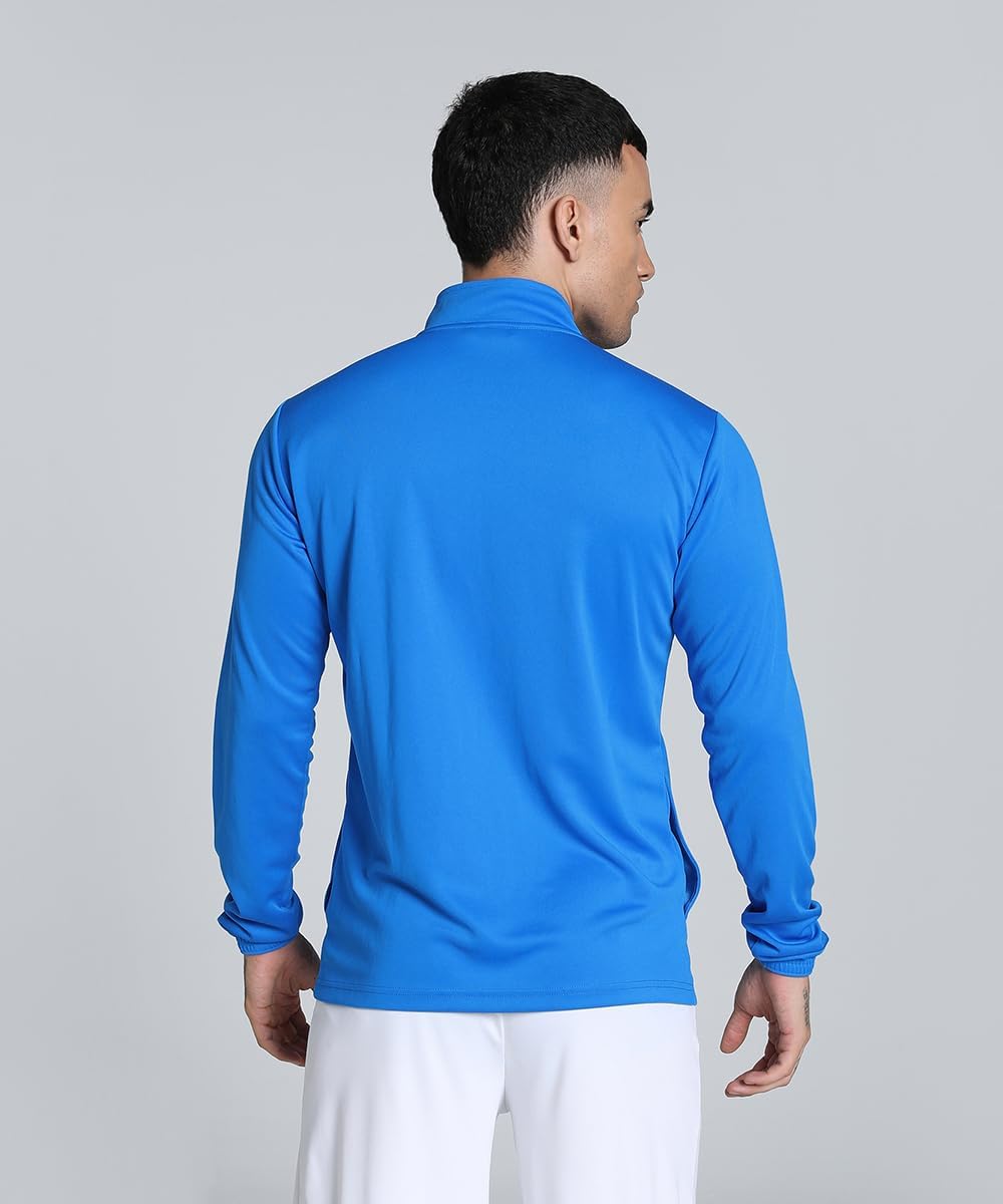 PUMA Teamrise Training Poly Jacket Jr Sweatshirt 164 Electric Blue Lemonade, 164 Electric Blue Lemon
