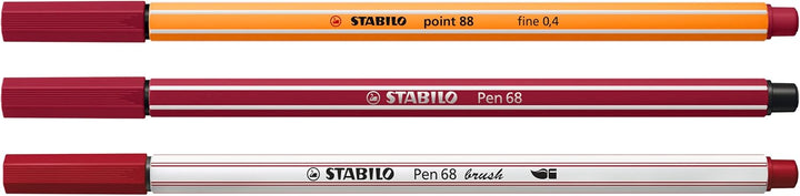 Premium-Filzstift mit Pinselspitze, Premium-Filzstift & Fineliner - STABILO Pen 68 brush, Pen 68 & p