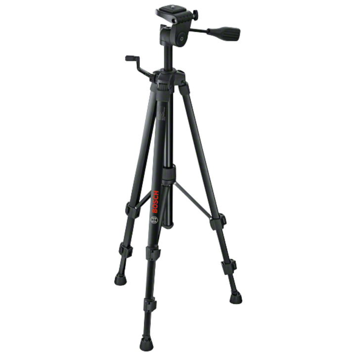 Bosch Professional 0601096B00 Stativ für Laser und Nivellier BT 150 (Höhe: 55 - 157 cm, Gewinde: 1/4