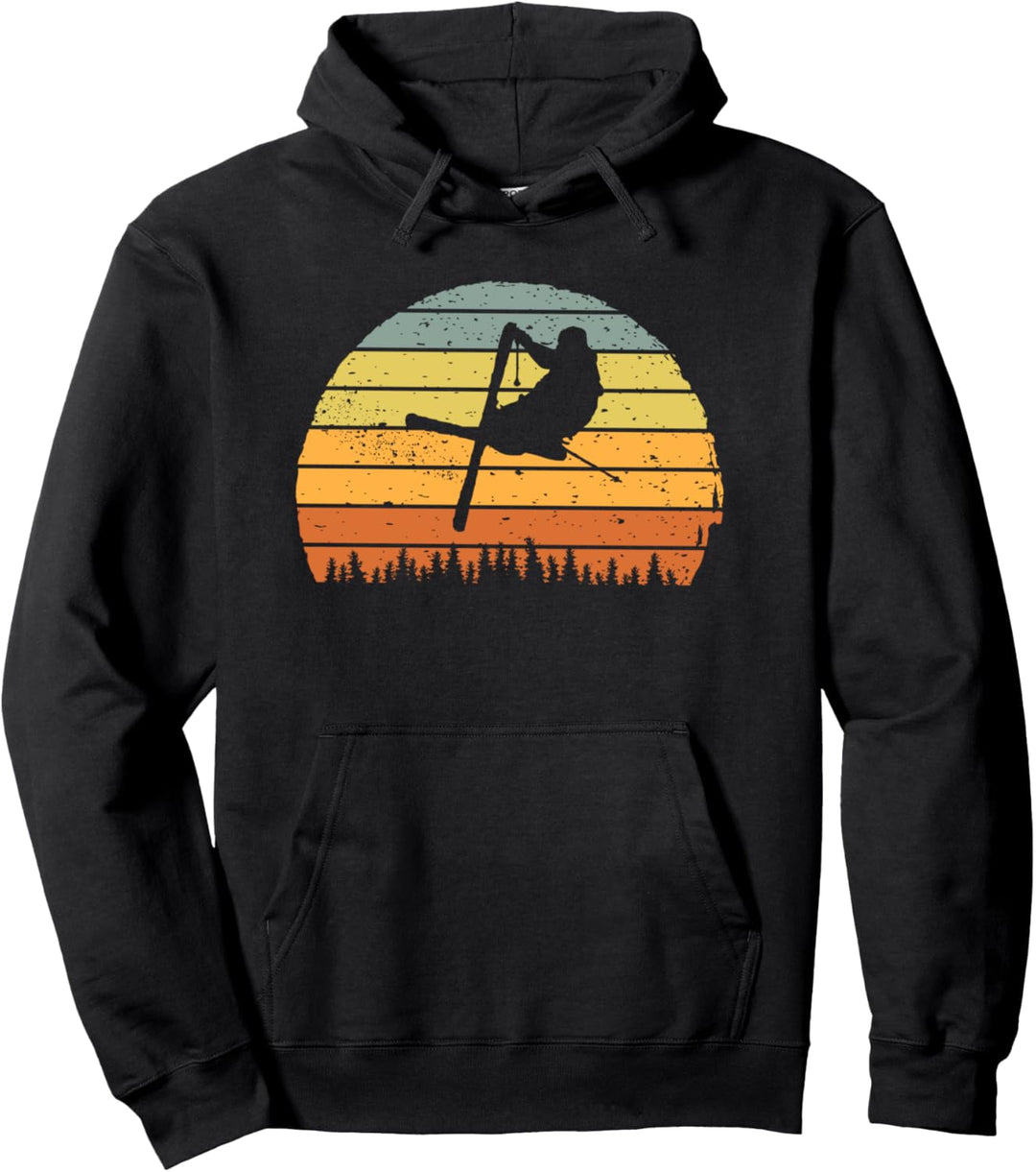 Vintage SKI Freestyle Retro Design Jump Trick Skifahren Pullover Hoodie