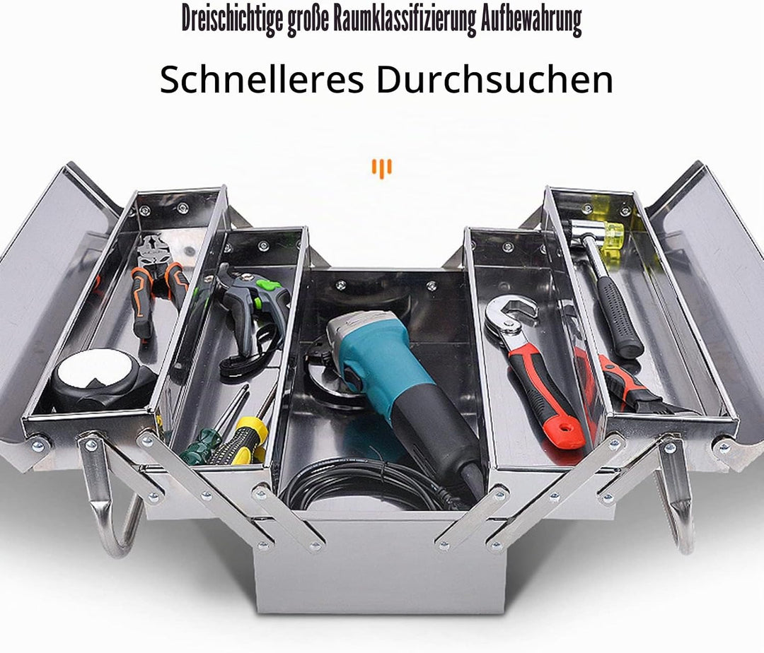 Cantil-Werkzeugkasten aus Edelstahl, 3-lagig, 5 Tonnen, für die Automatische Wartung, Tragbare, Zusa